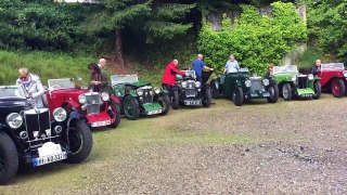 MG Triple-M Tour Luxembourg 2016 start the engines