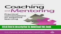 [Read PDF] Coaching and Mentoring: Practical Conversations to Improve Learning Download Free