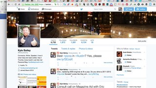Optimizing your Twitter Bio for Marketing | Kyle Bailey Austin