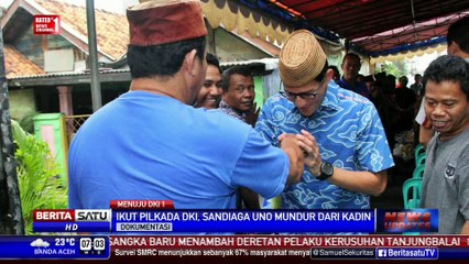 Maju di Pilgub, Sandiaga Uno Mundur dari Kadin