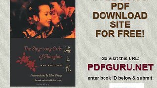 The Sing song Girls of Shanghai Weatherhead Books on Asia
