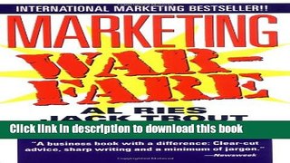 [Read PDF] Marketing Warfare Ebook Online