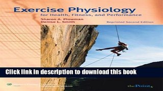 Books Exercise Physiology for Health, Fitness, and Performance Full Online