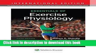 Ebook Essentials of Exercise Physiology Free Online
