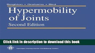 Ebook Hypermobility of Joints Full Online