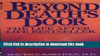 Ebook Beyond Death s Door Full Online