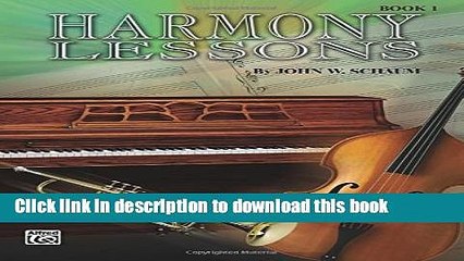 PDF  Harmony Lessons, Bk 1: Note Speller 3 (Schaum Method Supplement)  Online