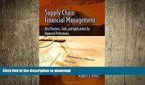 FAVORIT BOOK Supply Chain Financial Management: Best Practices, Tools, and Applications for