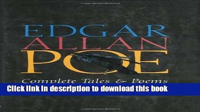 [PDF] Edgar Allan Poe: Complete Tales and Poems [Full Ebook]