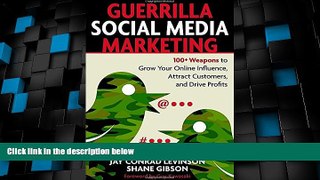 Must Have  Guerrilla Social Media Marketing: 100+ Weapons to Grow Your Online Influence, Attract