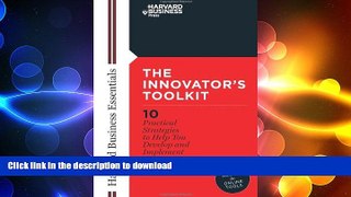 FAVORIT BOOK Innovator s Toolkit: 10 Practical Strategies to Help You Develop and Implement