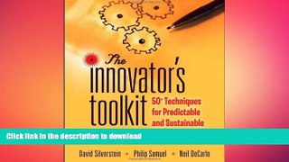 FAVORIT BOOK The Innovator s Toolkit: 50+ Techniques for Predictable and Sustainable Organic