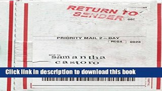 [PDF] Return to Sender Book Online