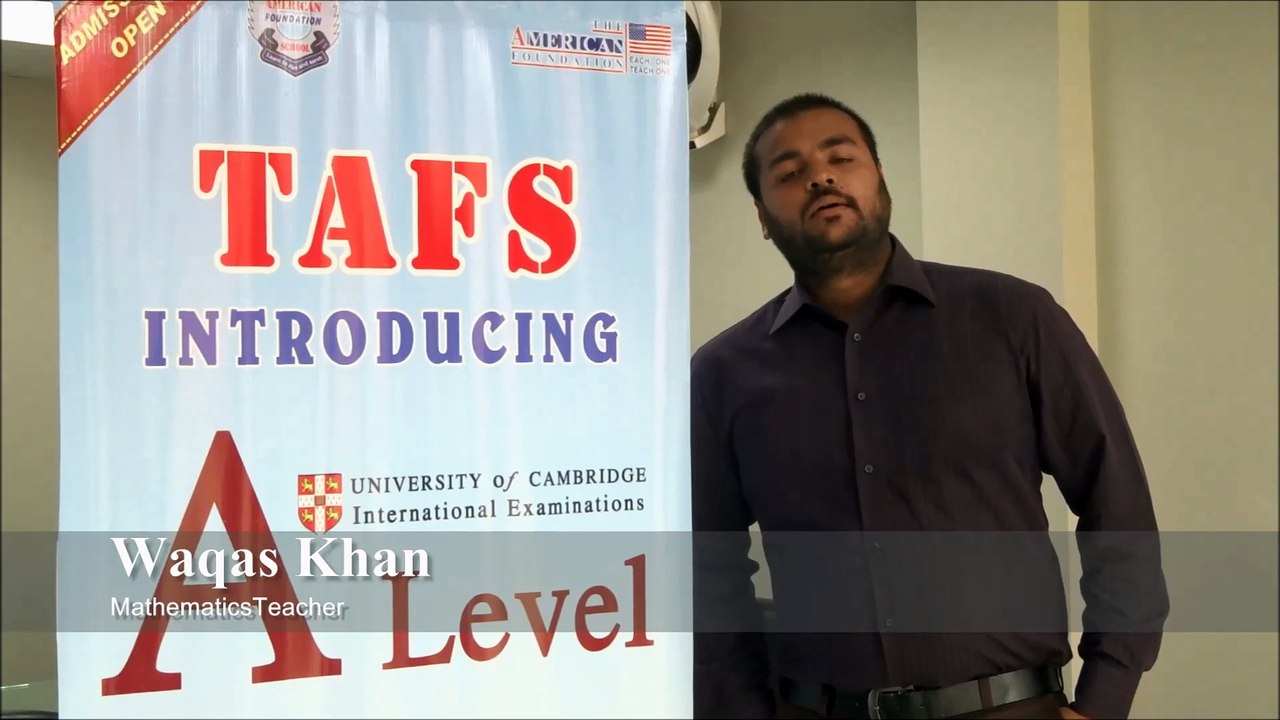 Waqas Khan at TAFSAL