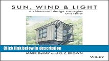 [PDF] Sun, Wind, and Light: Architectural Design Strategies Book Online