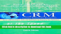 [Read PDF] CRM at the Speed of Light, Fourth Edition: Social CRM 2.0 Strategies, Tools, and