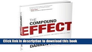 PDF The Compound Effect Free Books