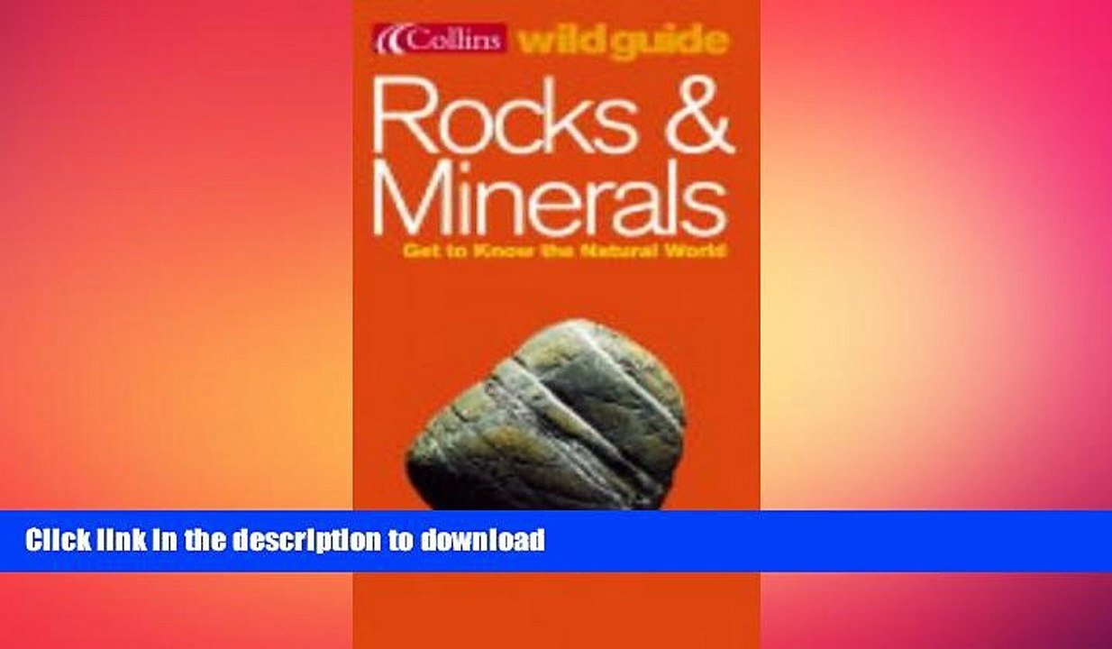 READ book  Rocks and Minerals (Collins Wild Guide)  DOWNLOAD ONLINE