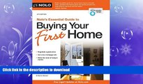 FAVORIT BOOK Nolo s Essential Guide to Buying Your First Home (Nolo s Essential Guidel to Buying