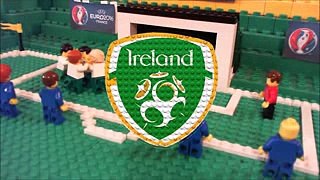 Euro 2016   France vs Ireland 2 1 Lego Football Goals and Highlights  France    low