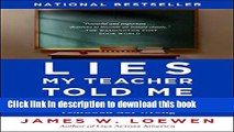 Download Lies My Teacher Told Me: Everything Your American History Textbook Got Wrong E-Book Free