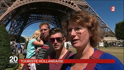 Attentats, grèves, manifestations : La France fait peur aux touristes - Regardez