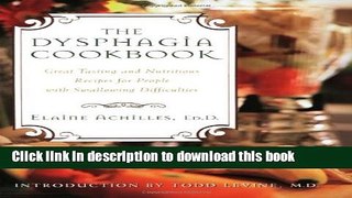 Download The Dysphagia Cookbook E-Book Free