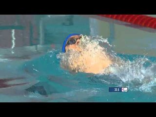 Men's 100m Backstroke S6 | Heat 1 | 2016 IPC Swimming European Open Championships Funchal