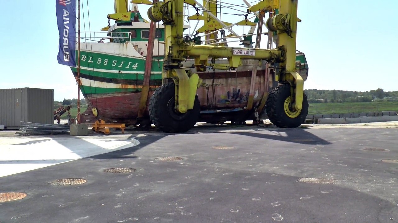 etaples travaux du port