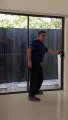 Slideasy glass door repairs (before) | Doncaster | Melbourne