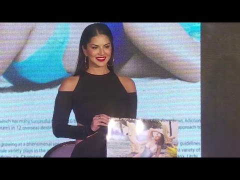 UNCUT Sunny Leone Manforce Condom Calendar 2016 Launch