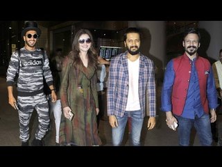 Airport Spotting 14th July 2016 | Ranveer,Aftab,Retiesh,Vivek,Urvashi Rautela
