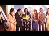 Govinda With Daughter Tina Ahuja At India Leadership Conclave 2016 Award Ceremony