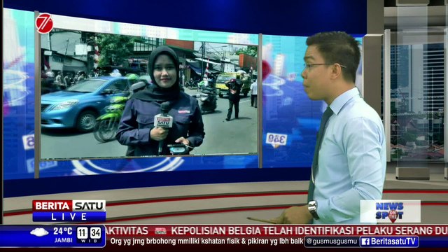 PKL Tanah Abang Masih Berjualan di Trotoar