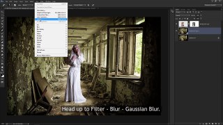 Radioactive Ghost Scene   Photoshop Manipulation Tutorial