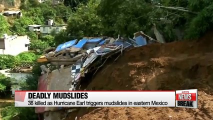 Deadly mudslides in Mexico kill at least 38
