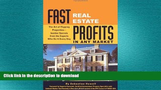 FAVORIT BOOK Fast Real Estate Profits in Any Market: The Art of Flipping Properties--Insider