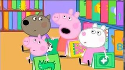 Peppa Pig The Library Season 3 Episode 4 in English