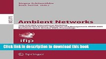 [Popular Books] Ambient Networks: 16th IFIP/IEEE International Workshop on Distributed Systems: