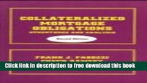 [Download] Collateralized Mortgage Obligations: Structures and Analysis Full Download