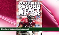 READ book  2003 NFL Record   Fact Book, 84th Season (Official 2003 National Football League