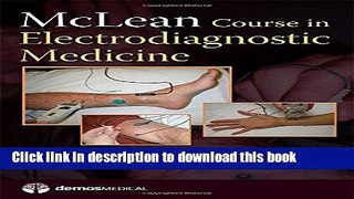 Download McLean Course in Electrodiagnostic Medicine [Online Books]