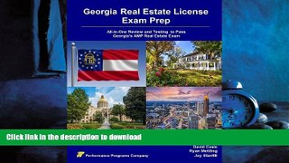 READ THE NEW BOOK Georgia Real Estate License Exam Prep: All-in-One Review and Testing to Pass