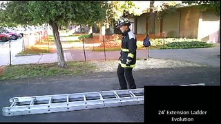 Chabot College 24' Extension Ladder Evolution