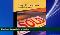 DOWNLOAD Black Letter Outline on Land Transactions and Finance READ EBOOK