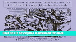 E-Books Tarascon Internal Medicine     Critical Care Pocketbook (Whinshall, Tarascon Internal