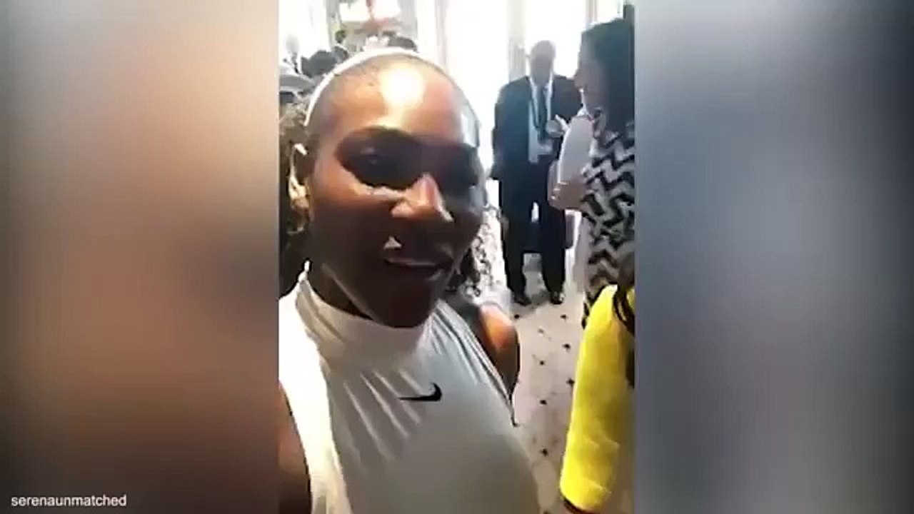 KATE MIDDLETON Meets SERENA WILLIAMS At WIMBLEDON, DUCHESS Of Cambridge SNAPCHAT VIDEO With SERENA