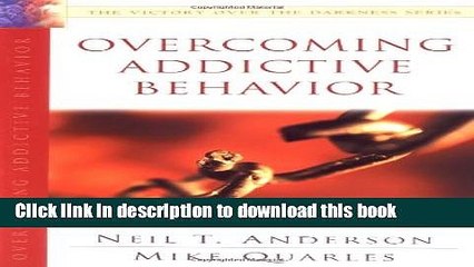 [PDF] Overcoming Addictive Behavior: The Victory Over the Darkness Series E-Book Free