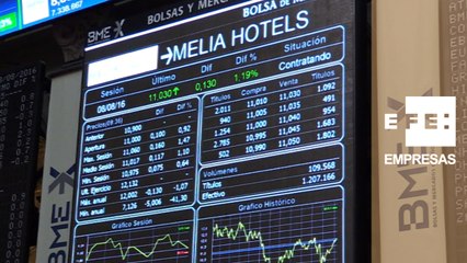 El Ibex 35 modera las subidas, con un repunte de casi medio punto, y roza los 8.600 puntos