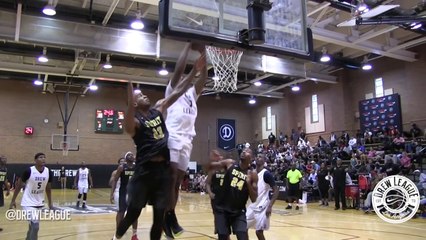 Stanley Johnson fait "une Michael Jordan" à la Drew League